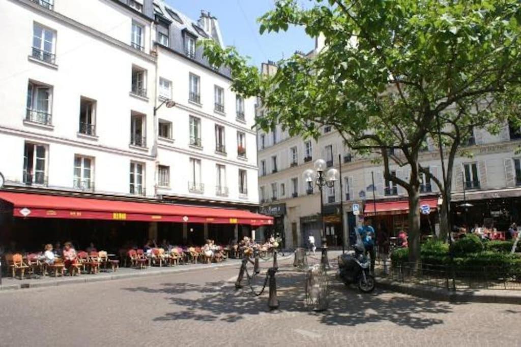 Fully Renovated Historic Apt In Heart Mouffetard Paris Luaran gambar