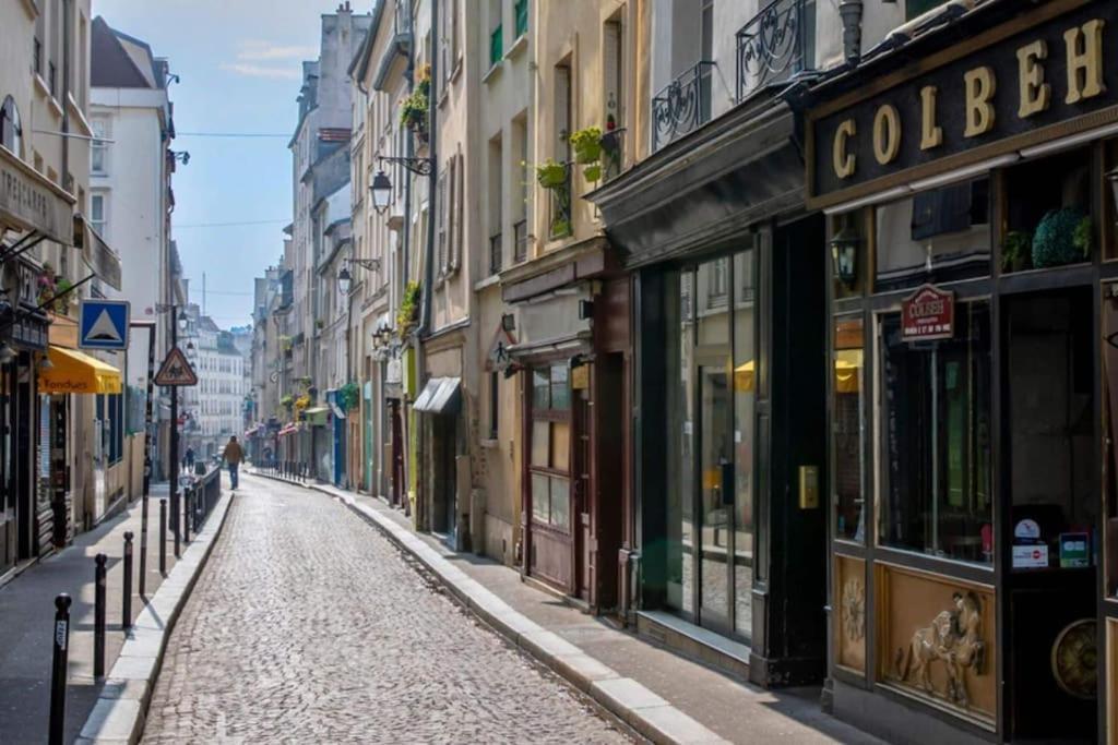 Fully Renovated Historic Apt In Heart Mouffetard Paris Luaran gambar