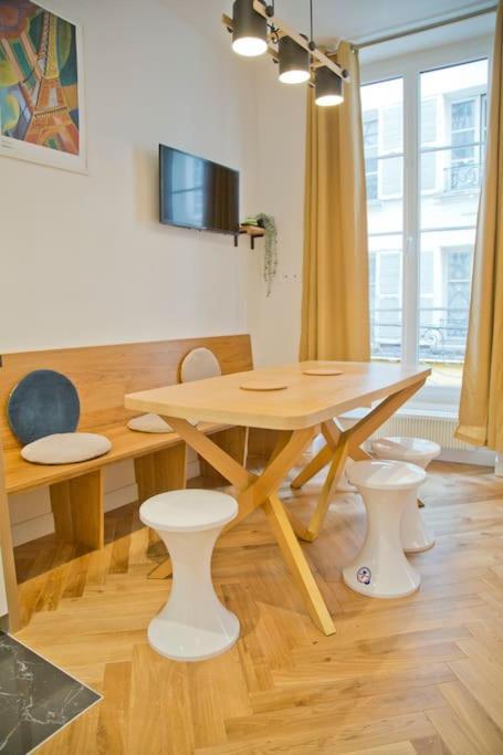 Fully Renovated Historic Apt In Heart Mouffetard Paris Luaran gambar