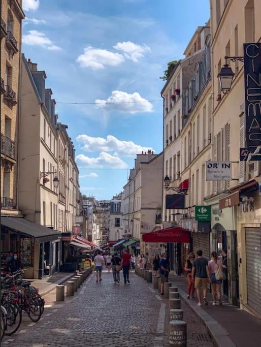 Fully Renovated Historic Apt In Heart Mouffetard Paris Luaran gambar