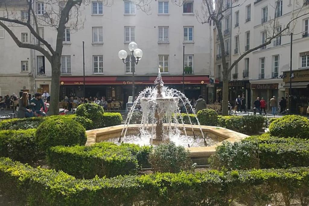 Fully Renovated Historic Apt In Heart Mouffetard Paris Luaran gambar