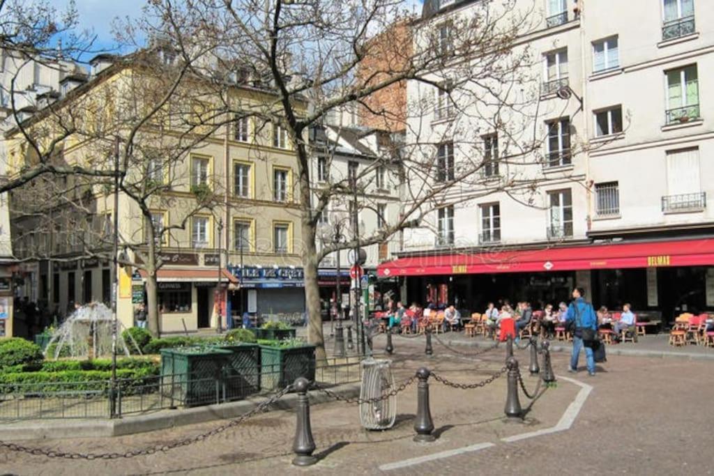 Fully Renovated Historic Apt In Heart Mouffetard Paris Luaran gambar
